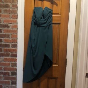 Lovers+friends strapless midi dress